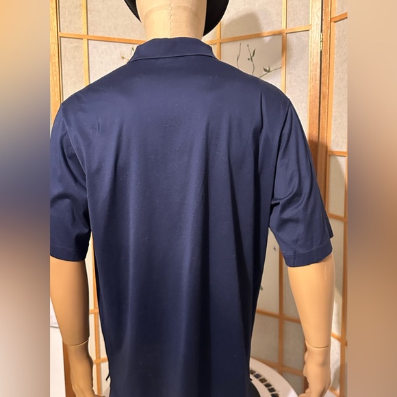 Ralph Lauren Polo Golf men's shirt size large, 100% pima cotton. Navy in color - Picture 4 of 5